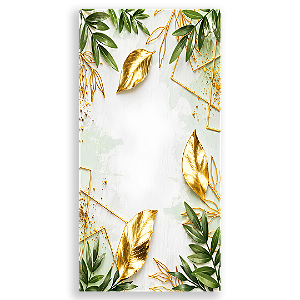 Capa Faixa Lateral Sublimado - Gratidão Floral
