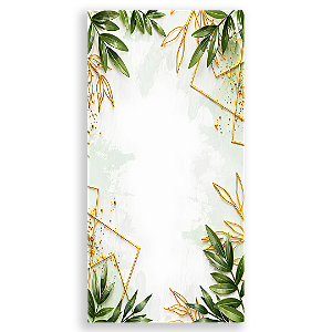 Capa Faixa Lateral Sublimado - Gratidão Floral