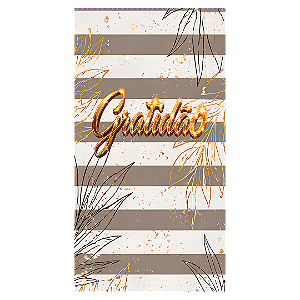 Capa Faixa Lateral Sublimado - Gratidão