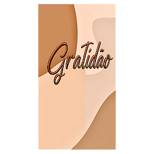 Capa Faixa Lateral Sublimado - Gratidão