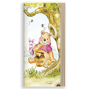 Capa Faixa Lateral Sublimado - Ursinho Pooh