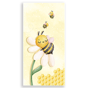 Capa Faixa Lateral Sublimado - Abelha