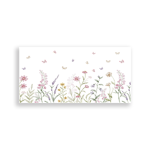 Capa Painel Retangular Sublimado - Flores