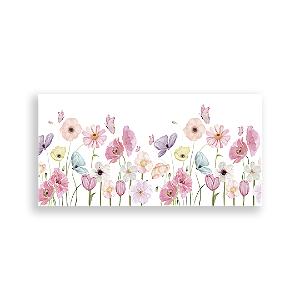 Capa Painel Retangular Sublimado - Flores