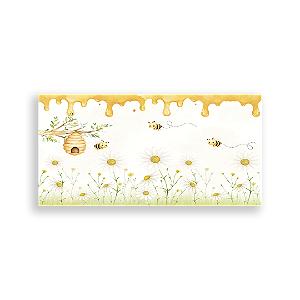 Capa Painel Retangular Sublimado - Abelha