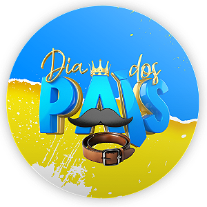 Capa Mini Painel Sublimado - Dia dos Pais