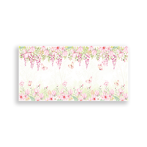 Capa Painel Retangular Sublimado - Jardim