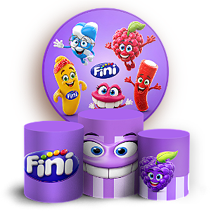 Capas Painel Redondo e Trio Cilindro Sublimado - Fini