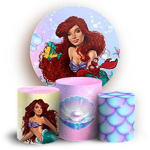Capas Painel Redondo e Trio Cilindro Sublimado - Ariel