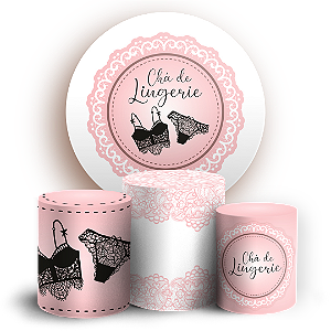 Capas Painel Redondo e Trio Cilindro Sublimado - Lingerie