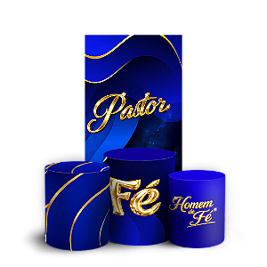 Capas Faixa Lateral e Trio Cilindro Sublimado Vest Facil - Pastor
