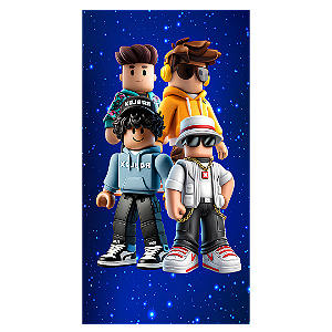 Capa Faixa Lateral Sublimado - Roblox
