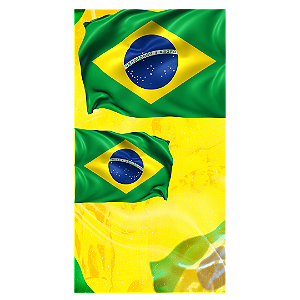 Capa Faixa Lateral Sublimado - Copa do Mundo Brasil