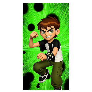 Capa Faixa Lateral Sublimado - Ben 10
