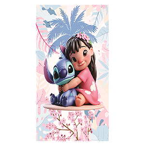 Capa Faixa Lateral Sublimado - Lilo & Stich