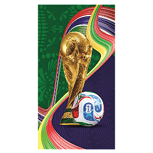 Capa Faixa Lateral Sublimado - Copa do Mundo Brasil