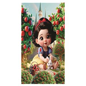 Capa Faixa Lateral Sublimado - Branca de Neve