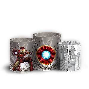 Capas Trio Cilindro Sublimado Veste Fácil - Homem de Ferro