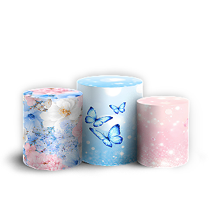 Capas Trio Cilindro Sublimado Veste Fácil - Alice