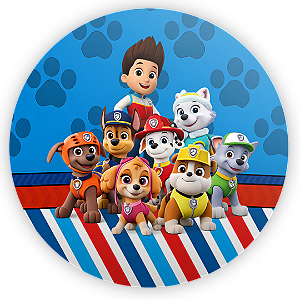 Capa Mini Painel Sublimado - Paw Patrol