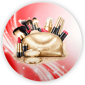 Capa Mini Painel Sublimado - Maquiagem