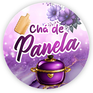 Capa Mini Painel Sublimado - Chá de Panela
