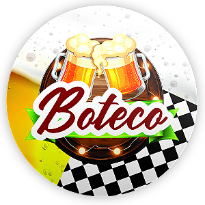 Capa Mini Painel Sublimado - Boteco