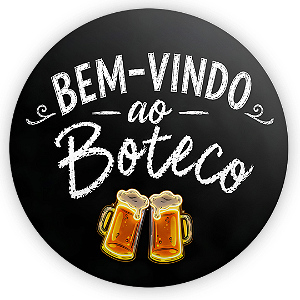 Capa Mini Painel Sublimado - Boteco