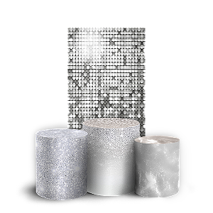 Capas Faixa Lateral e Trio Cilindro Sublimado Veste Fácil - Glitter