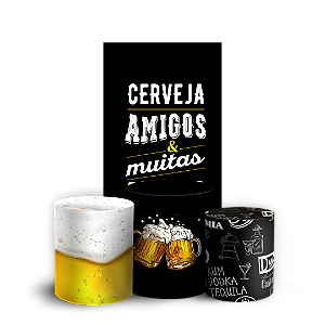Capas Faixa Lateral e Trio Cilindro Sublimado Veste Fácil - Boteco