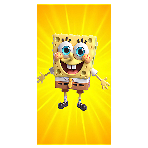 Capa Faixa Lateral Sublimado - Bob Esponja