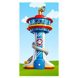 Capa Faixa Lateral Sublimado - Paw Patrol
