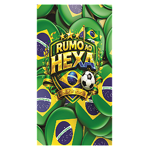 Capa Faixa Lateral Sublimado - Copa do Mundo Brasil