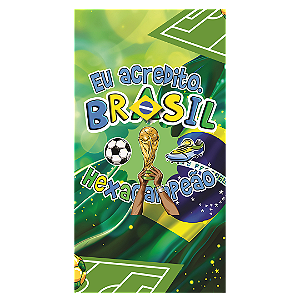 Capa Faixa Lateral Sublimado - Copa do Mundo Brasil
