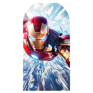 Capa Faixa Lateral Sublimado - Homem de Ferro