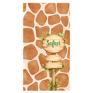 Capa Faixa Lateral Sublimado - Safari