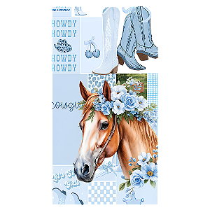 Capa Faixa Lateral Sublimado - Cavalo