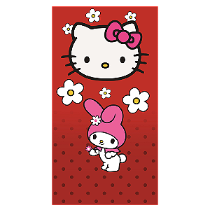 Capa Faixa Lateral Sublimado - Hello Kitty