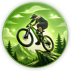Capa Painel Redondo Sublimado - Bicicleta Bike