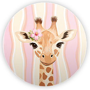 Capa Mini Painel Sublimado - Girafa