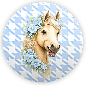 Capa Mini Painel Sublimado - Cavalo