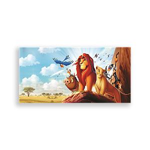 Capa Painel Retangular Sublimado - Rei Leão