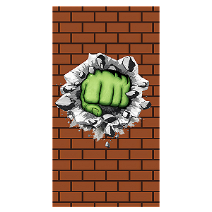 Capa Faixa Lateral Sublimado - Hulk