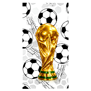 Capa Faixa Lateral Sublimado - Futebol