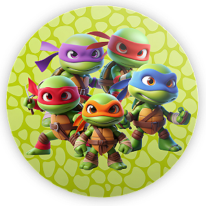 Capa Mini Painel Sublimado - Tartarugas Ninja
