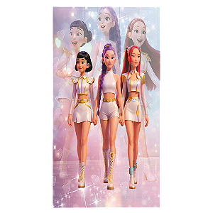 Capa Faixa Lateral Sublimado - Guerreiras do K-pop