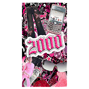 Capa Faixa Lateral Sublimado - Anos 2000