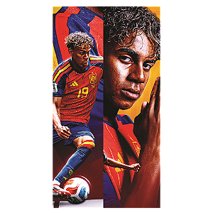Capa Faixa Lateral Sublimado - Lamine Yamal Espanhã