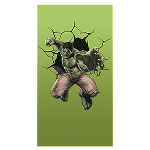 Capa Faixa Lateral Sublimado - Herois Hulk