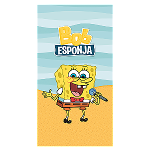 Capa Faixa Lateral Sublimado - Bob Esponja